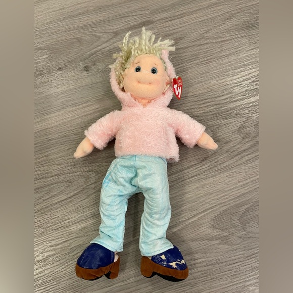 TY - BEANIE BOPPERS Adorable Annie Stuffed Plush Doll. 13” - Picture 2 of 8